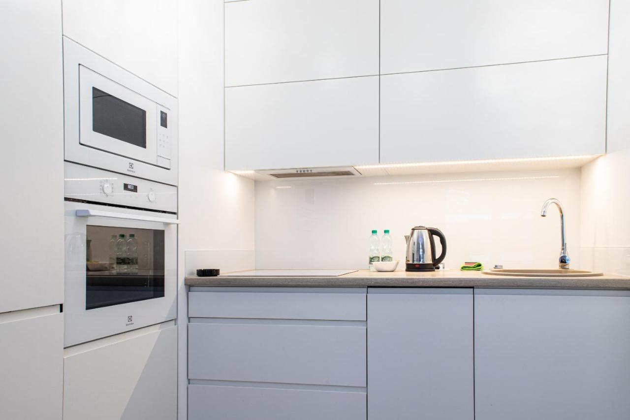 Wola Glamour Apartment Warschau Buitenkant foto